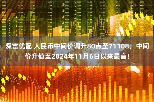 深富优配 人民币中间价调升80点至71108，中间价升值至2024年11月6日以来最高！