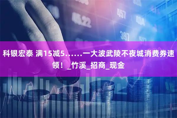 科银宏泰 满15减5……一大波武陵不夜城消费券速领！_竹溪_招商_现金